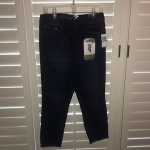 Seven7 high rise ankle skinny jeans
